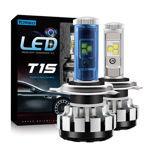 Super Bright LED Lighting Kit H4 80W 8000lm T1s LED Car Headlights