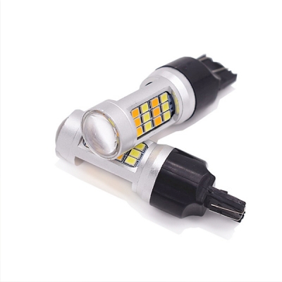 Switchback LED 2835 SMD Dual Color White Amber 1157 3157 7443