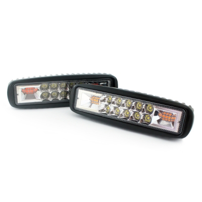 6.3 Inch LED Work Light 60W Dual Color White/Amber